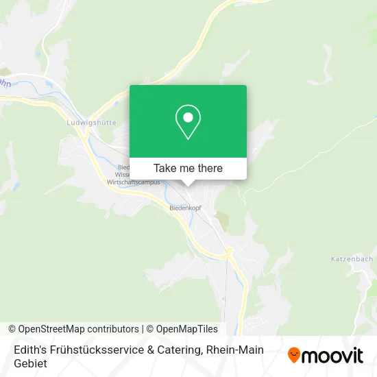 Карта Edith's Frühstücksservice & Catering