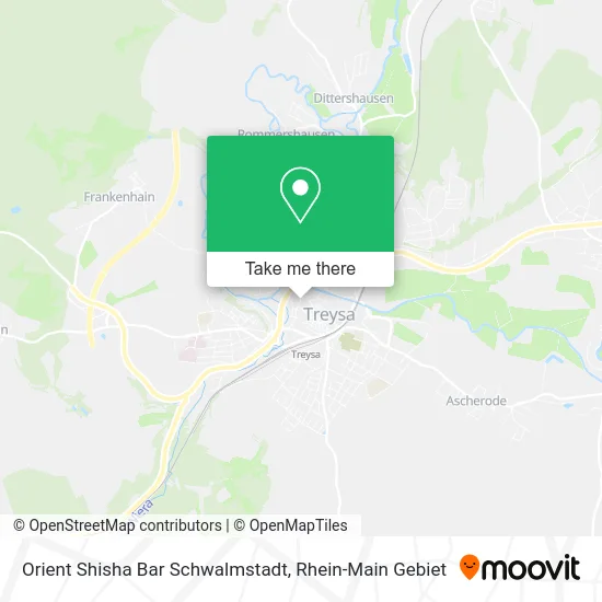 Карта Orient Shisha Bar Schwalmstadt