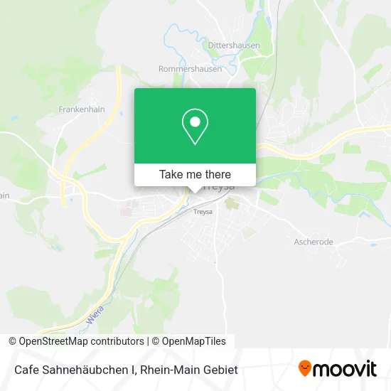 Карта Cafe Sahnehäubchen I