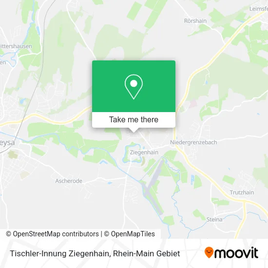 Карта Tischler-Innung Ziegenhain