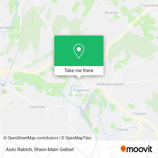 Карта Auto Rabich