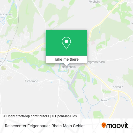Карта Reisecenter Felgenhauer