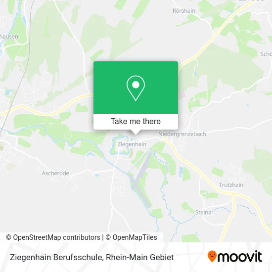 Карта Ziegenhain Berufsschule