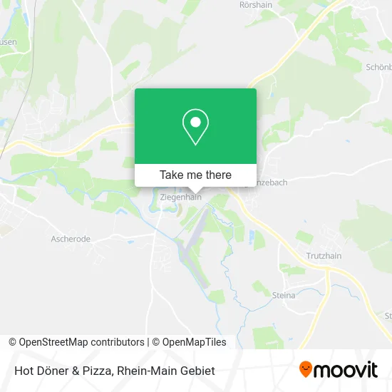 Карта Hot Döner & Pizza