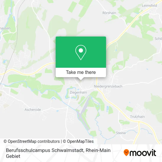 Карта Berufsschulcampus Schwalmstadt