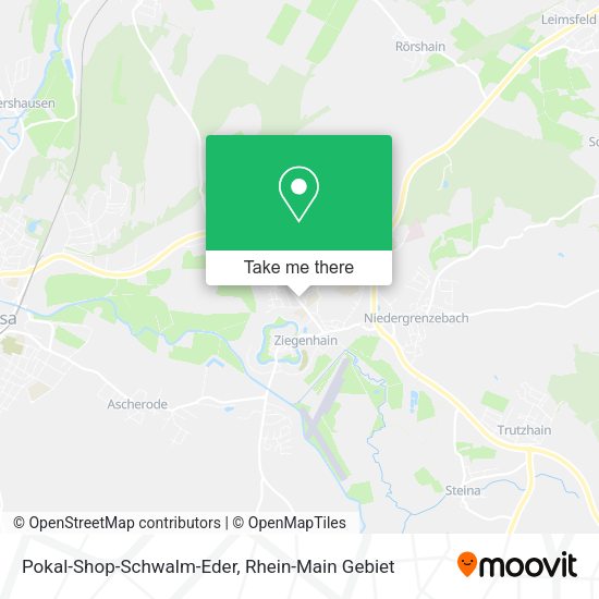 Карта Pokal-Shop-Schwalm-Eder