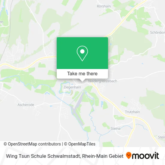 Карта Wing Tsun Schule Schwalmstadt