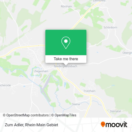 Карта Zum Adler