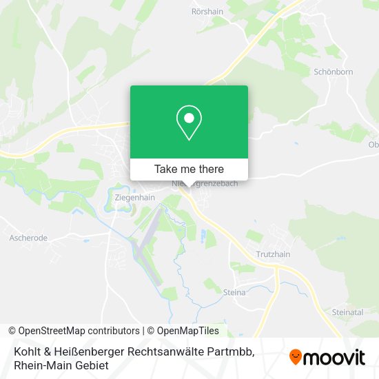 Карта Kohlt & Heißenberger Rechtsanwälte Partmbb