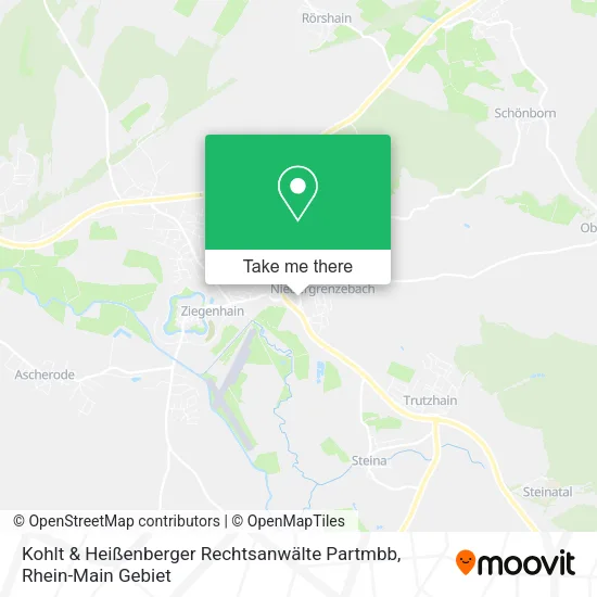 Карта Kohlt & Heißenberger Rechtsanwälte Partmbb