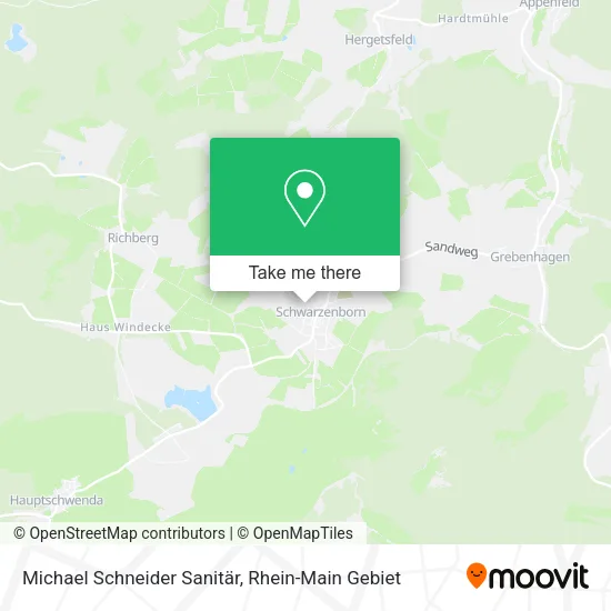 Карта Michael Schneider Sanitär