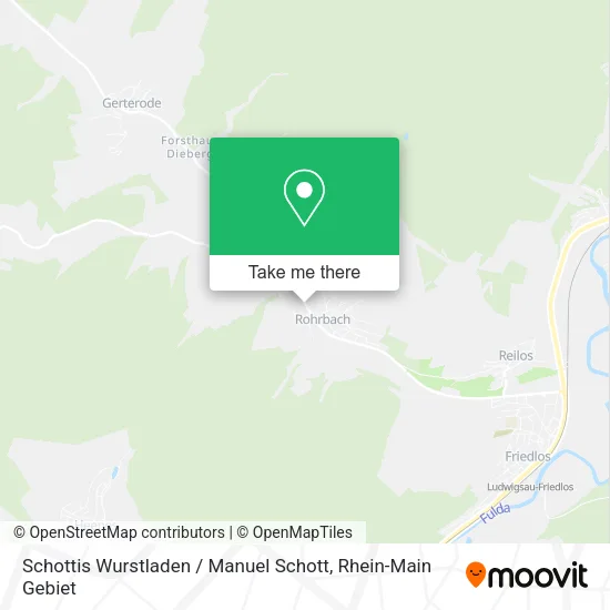 Карта Schottis Wurstladen / Manuel Schott