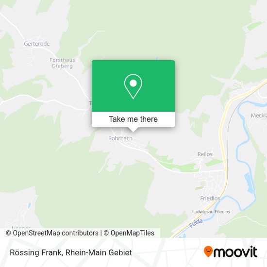 Карта Rössing Frank