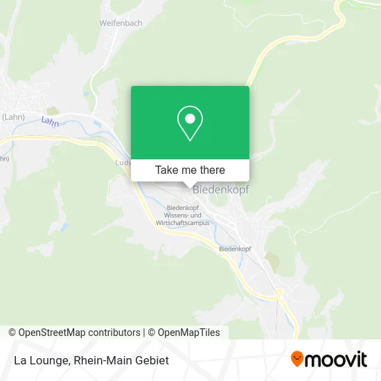 Карта La Lounge