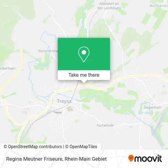 Карта Regina Meutner Friseure