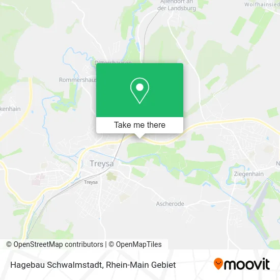 Карта Hagebau Schwalmstadt