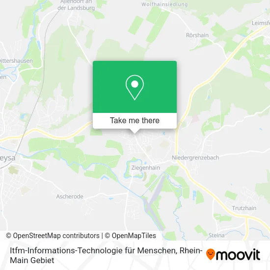 Карта Itfm-Informations-Technologie für Menschen
