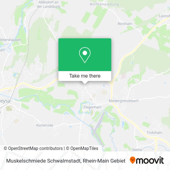 Карта Muskelschmiede Schwalmstadt