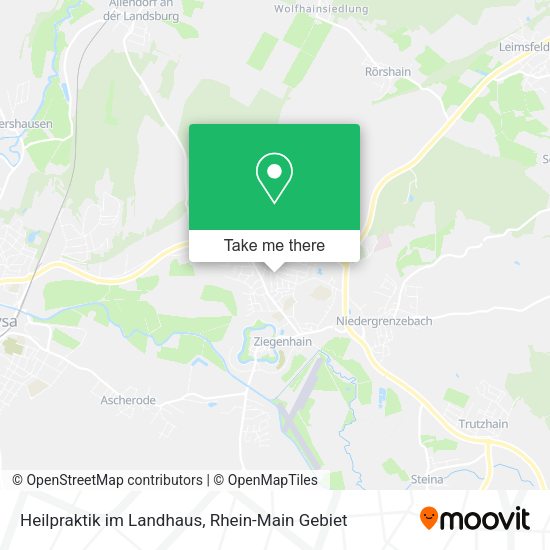 Карта Heilpraktik im Landhaus