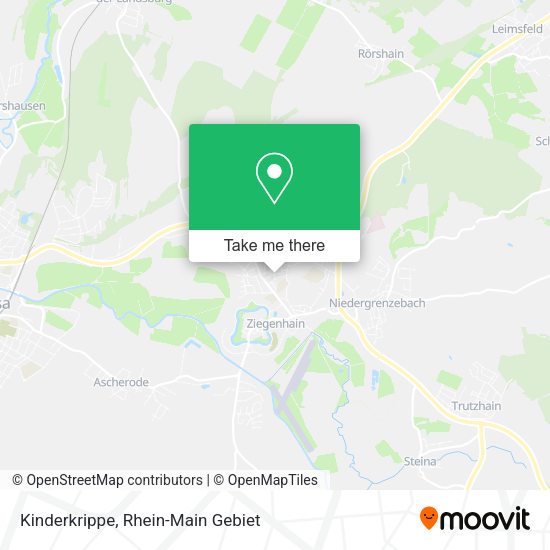 Карта Kinderkrippe