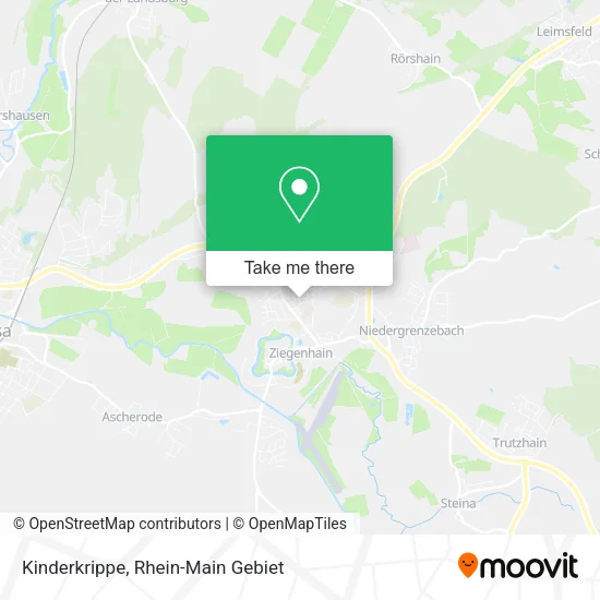 Карта Kinderkrippe