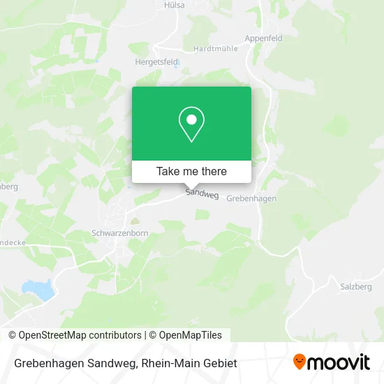 Grebenhagen Sandweg map