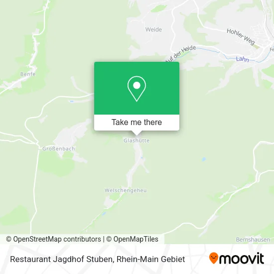 Карта Restaurant Jagdhof Stuben