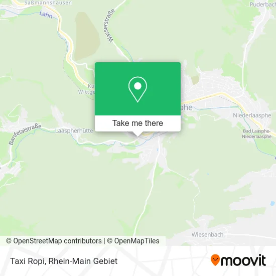 Карта Taxi Ropi