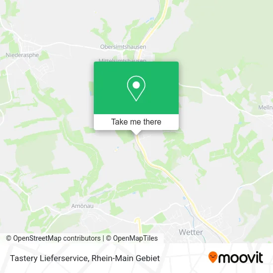 Карта Tastery Lieferservice