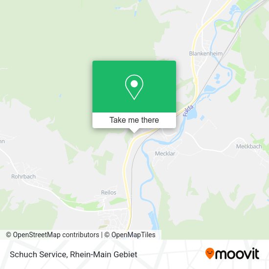 Карта Schuch Service