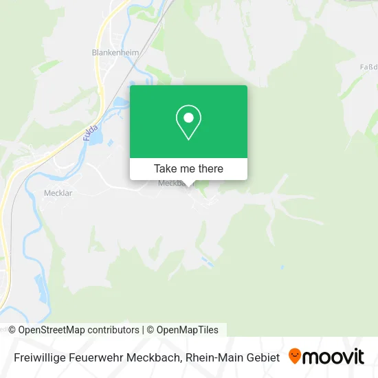 Карта Freiwillige Feuerwehr Meckbach