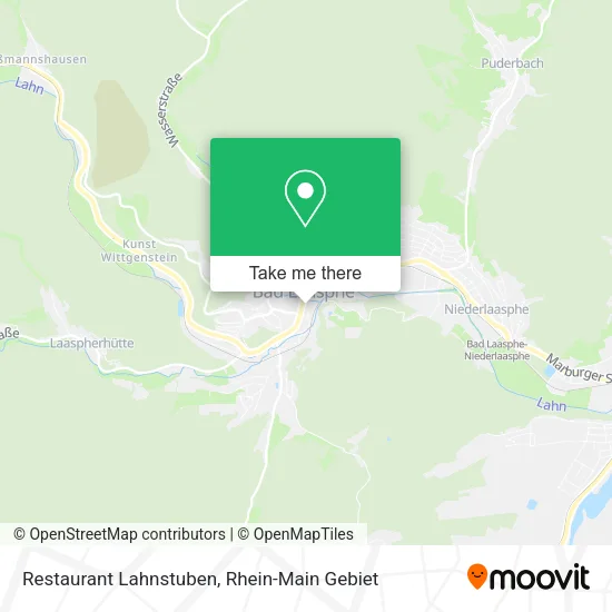 Карта Restaurant Lahnstuben