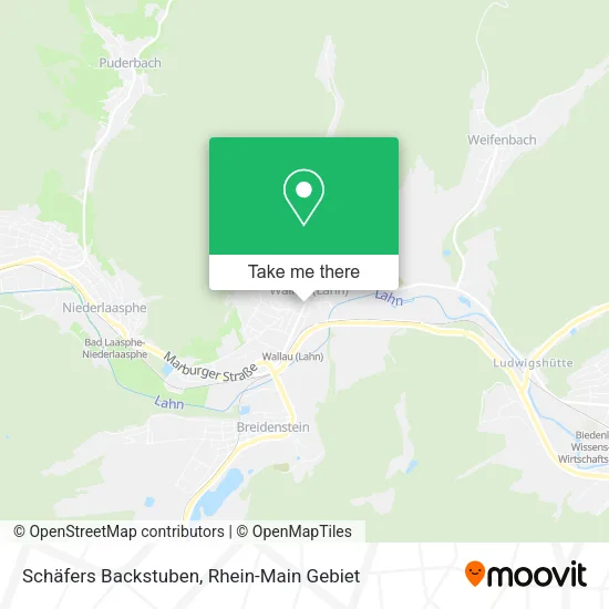 Карта Schäfers Backstuben