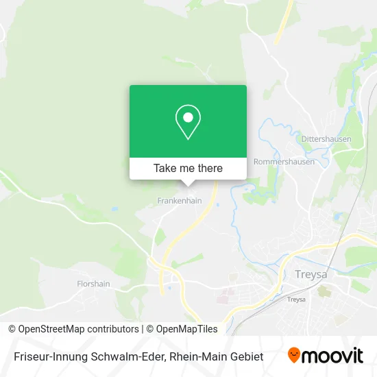 Карта Friseur-Innung Schwalm-Eder