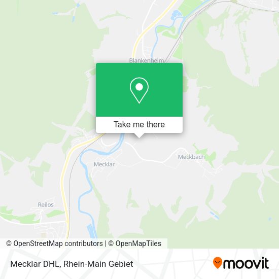 Карта Mecklar DHL