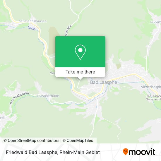 Карта Friedwald Bad Laasphe