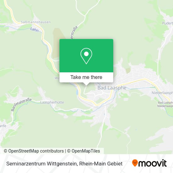 Карта Seminarzentrum Wittgenstein