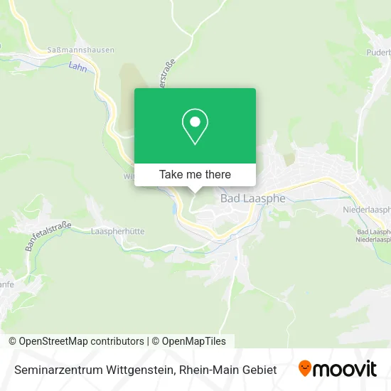 Карта Seminarzentrum Wittgenstein