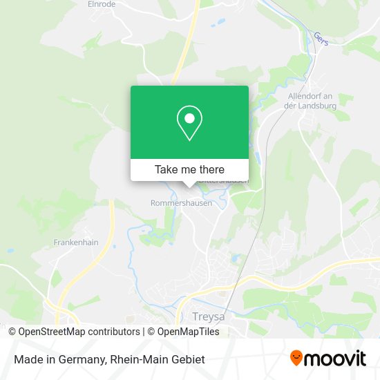 Карта Made in Germany