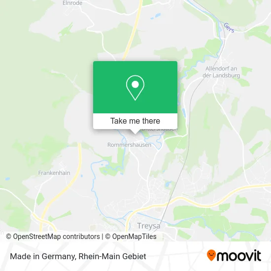 Карта Made in Germany