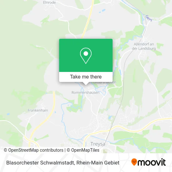 Карта Blasorchester Schwalmstadt