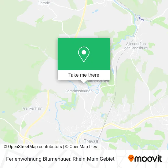 Карта Ferienwohnung Blumenauer