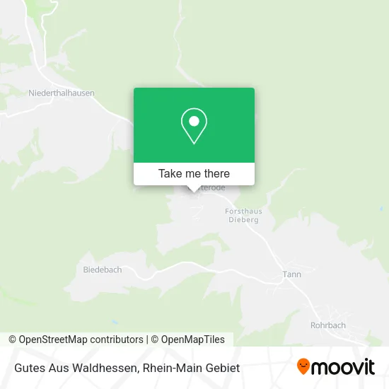 Карта Gutes Aus Waldhessen