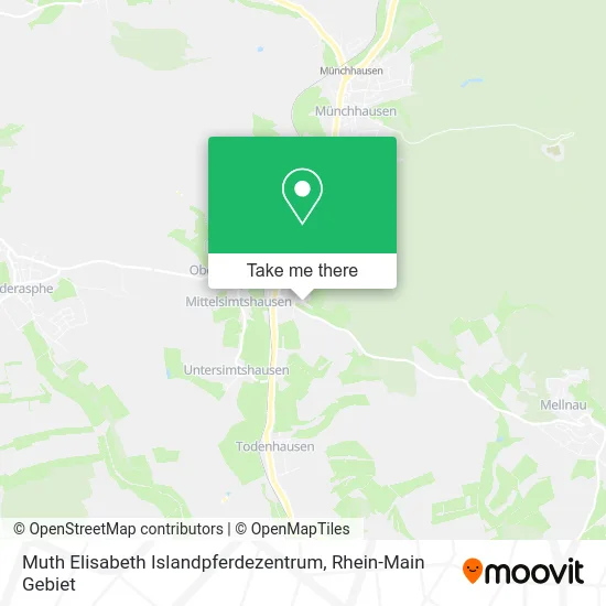 Карта Muth Elisabeth Islandpferdezentrum