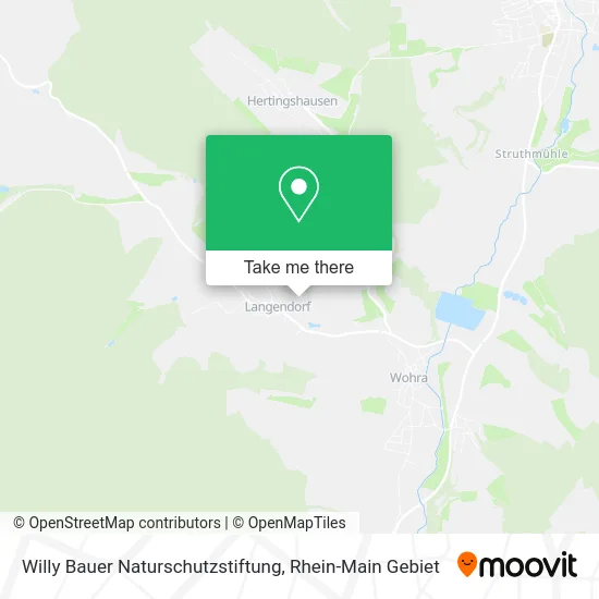 Карта Willy Bauer Naturschutzstiftung