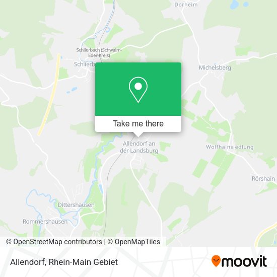 Карта Allendorf