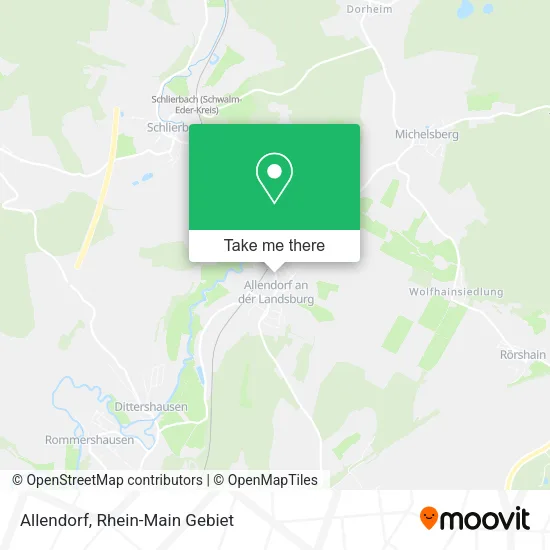 Карта Allendorf