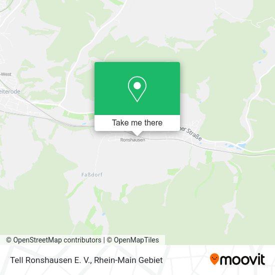 Карта Tell Ronshausen E. V.