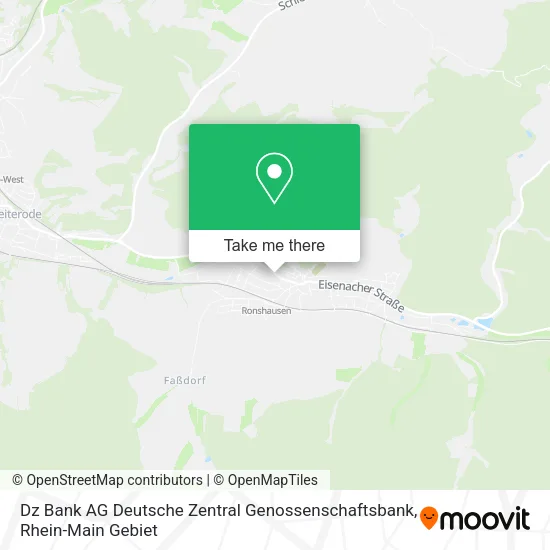 Карта Dz Bank AG Deutsche Zentral Genossenschaftsbank