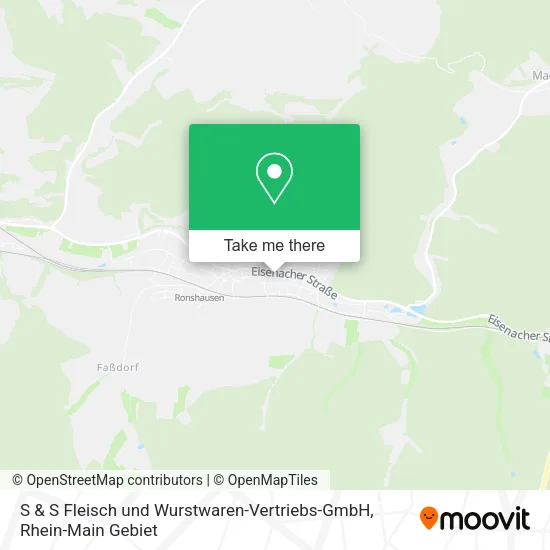 Карта S & S Fleisch und Wurstwaren-Vertriebs-GmbH